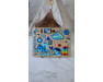 Бизиборд 60*80 см голубой для мальчиков Smart Temple ChiDe