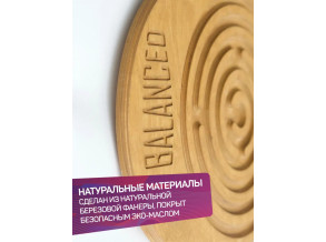 Балансборд с лабиринтом Be Balanced / Балансировочная доска с лабиринтом / Балансир лабиринт для детей 60х40 см. ChiDe