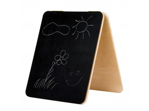 Деревянная манипуляционная доска Woobiboard PREMIUM PLAY Standing 50х62,5 см, развивающий бизиборд для детей от 3 лет, ChiDe
