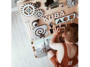 Двусторонняя манипуляционная доска Woobiboard PREMIUM, 2 доски 50 см х 62,5 см, ChiDe