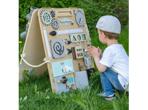 Двусторонняя манипуляционная доска Woobiboard PREMIUM, 2 доски 50 см х 62,5 см, ChiDe