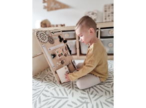 Двусторонняя манипуляционная доска Woobiboo ENJOY the FUN, 50 x 37,5 cm, ChiDe