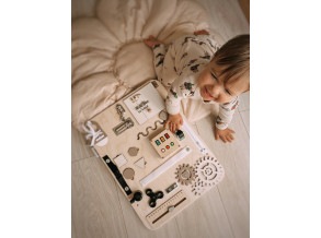 Маніпуляційна дошка Woobiboo ENJOY, сіра 50 х 37,5 см, ChiDe