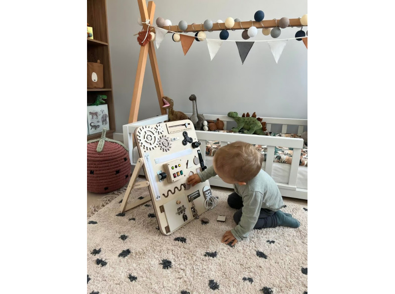 Манипуляционная доска Woobiboo ENJOY богема на подставке, 50 х 37,5 см, ChiDe