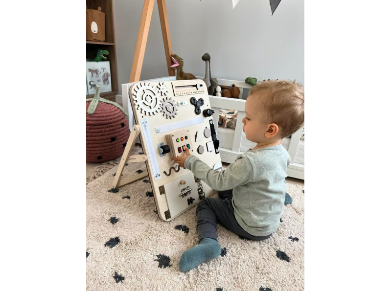 Манипуляционная доска Woobiboo ENJOY богема на подставке, 50 х 37,5 см, ChiDe