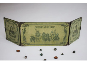 Dungeons and Dragons, Доска мастера для игры DnD, Драконы и подземелья, Книга ведущего Dnd s5, dungeons master