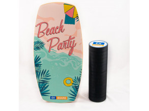 Балансборд Beach party. Балансир. Баланс борд. Балансувальна дошка. Балансувальний тренажер. 