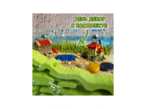 Муравьиная ферма, вертикальная 13*11*19 см. Большой комплект. Стартовый комплект. Формикарий