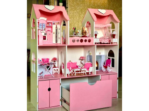 Кукольный домик Королевский дом. Домик для куклы Барби 112х103х30 см